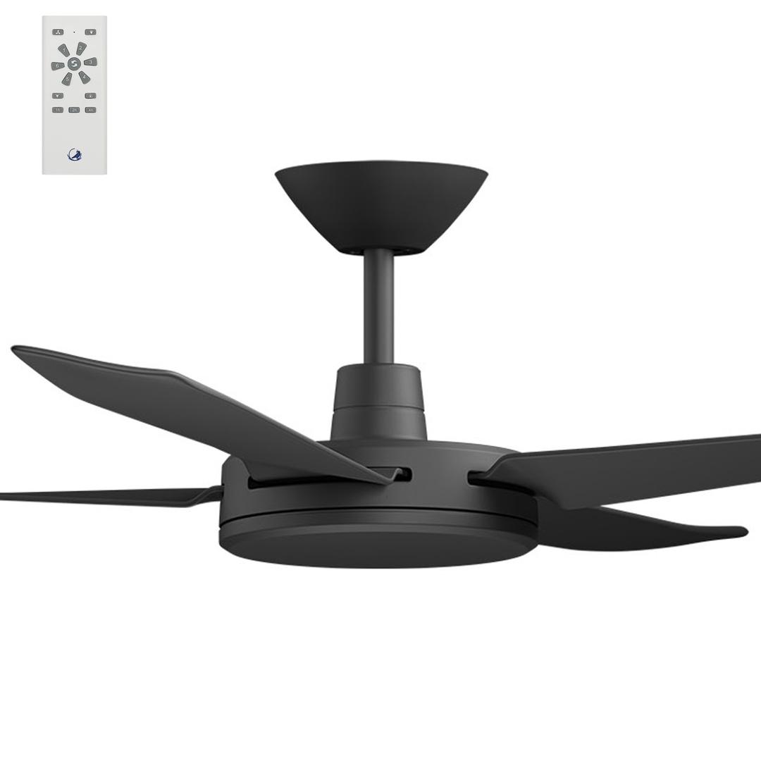 Black Calibo Enviro 52" (1320mm) DC Ceiling Fan and Remote